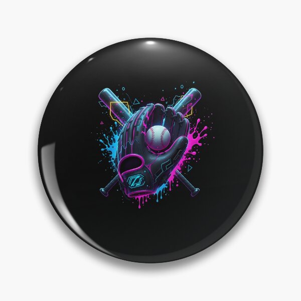 Item preview, Futuristic Baseball Drip Ball and Bat Youth for Boys designed and sold by cawtoon.