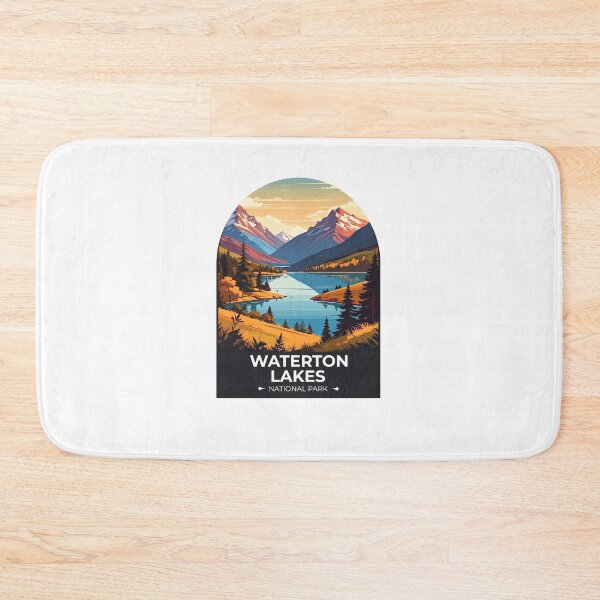 Item preview, Waterton Lakes Canada Sticker ,  designed and sold by TulipaGraphics.