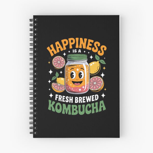 Item preview, Fresh Brewed Kombucha Happiness Organic Drink Lover Gear designed and sold by KingsLife1994.