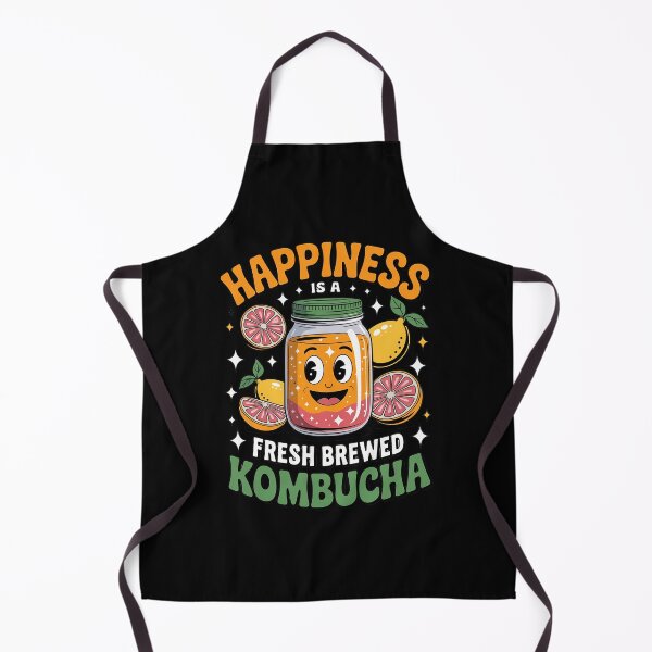 Item preview, Fresh Brewed Kombucha Happiness Organic Drink Lover Gear designed and sold by KingsLife1994.