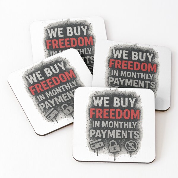 Item preview, We Buy Freedom In Monthly Payments designed and sold by Bellassi.
