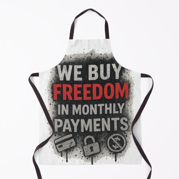 Item preview, We Buy Freedom In Monthly Payments designed and sold by Bellassi.