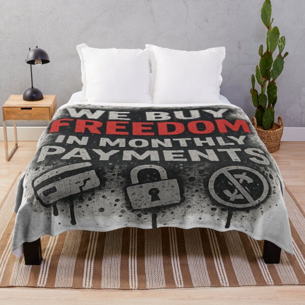 Item preview, We Buy Freedom In Monthly Payments designed and sold by Bellassi.