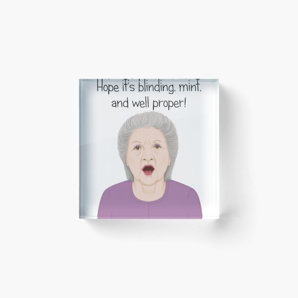 Item preview, Granny Grimes - wishes you a happy birthday designed and sold by Happyoninside.