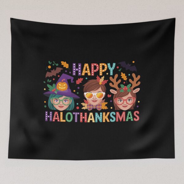 Item preview, Happy Hallothanksmas designed and sold by Bandikonsalez.