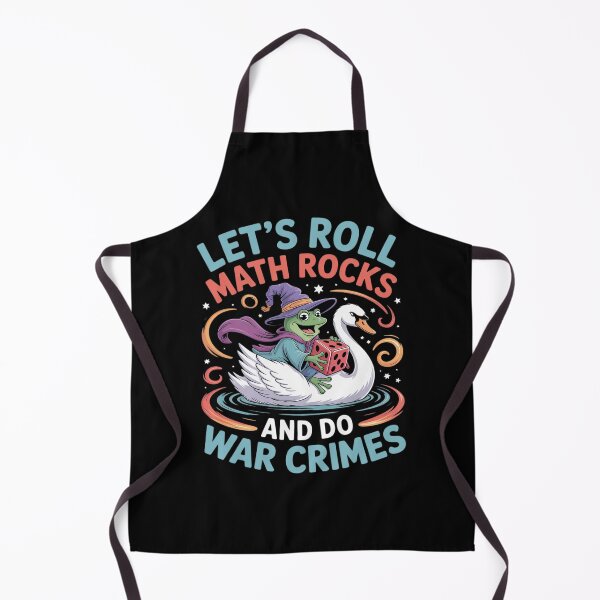 Item preview, Frog Riding Goose Let's Roll Math Rocks and Do War Crimes designed and sold by KingsLife1994.