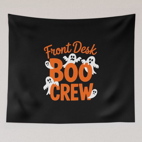 Item preview, Front Desk Boo Crew Halloween Costume Match Front Desk Agent designed and sold by KingsLife1994.