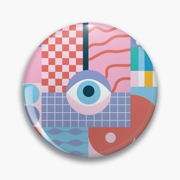 Item preview, Modern Memphis Patchwork Pattern designed and sold by GlitDesign.