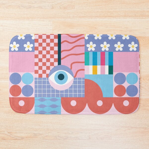 Item preview, Modern Memphis Patchwork Pattern designed and sold by GlitDesign.