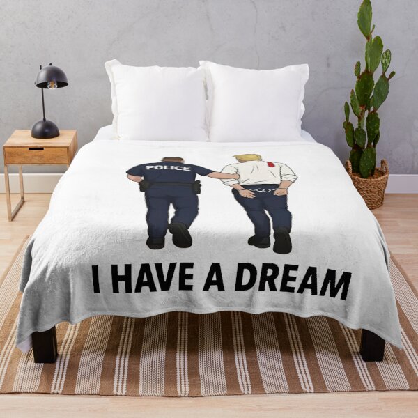 Item preview, 8647 Trump Shirt I Have A Dream Police Arrest Trump T-Shirt designed and sold by RobertTree.