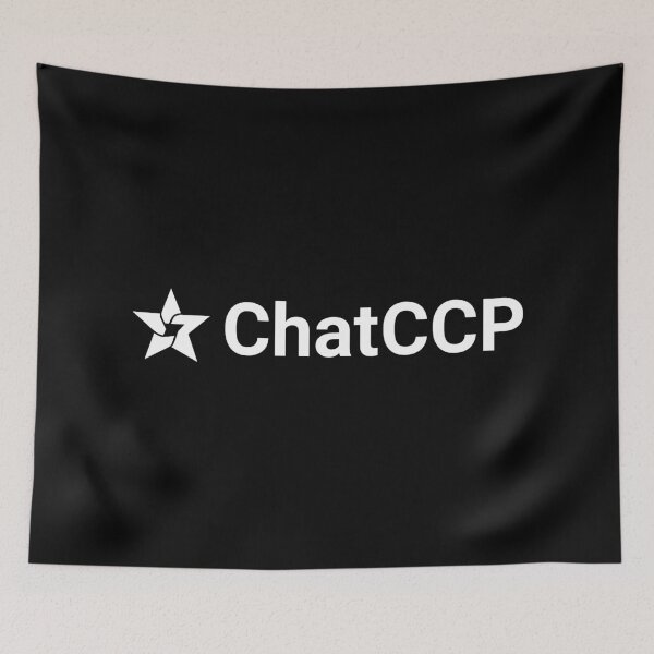Item preview, ChatCCP  — The Ultimate AI Chat(GPT) Roast Parody Tee © designed and sold by Takin-Thepiss.