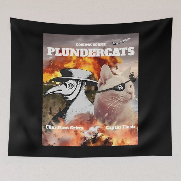 Item preview, Coming Soon PlunderCats Flim Flam Critta and Captin Flash The Movie Meme designed and sold by MyrtieDicki.