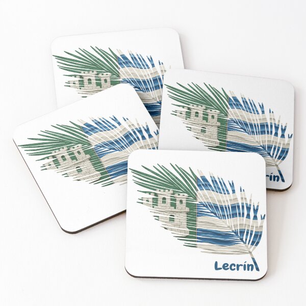 Item preview, Abstract Flag of Lecrín – Feather Shape Design designed and sold by ArteJorge48.