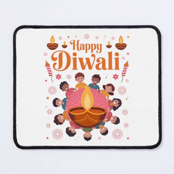 Item preview, Happy Diwali for Kids Deepavali Wishes - Festival of Lights designed and sold by Bandikonsalez.