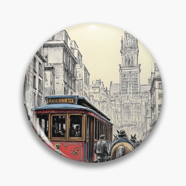 Item preview, Pencil Sketch of Old New York City, NYC designed and sold by Huskyyy Designs.