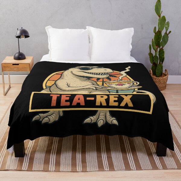 Item preview, Retro Tea-Rex Dinosaur Funny T-Shirt designed and sold by LashondaGreen89.