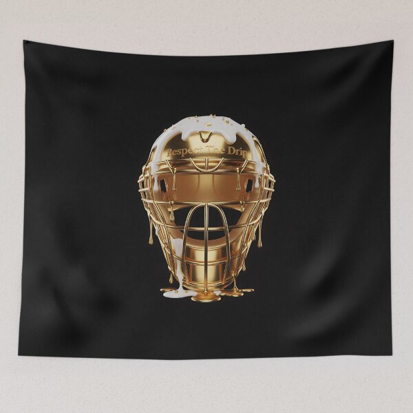 Item preview, Mens Baseball Ice Cream Drip Catcher_s mask  designed and sold by MOHITSALVI.
