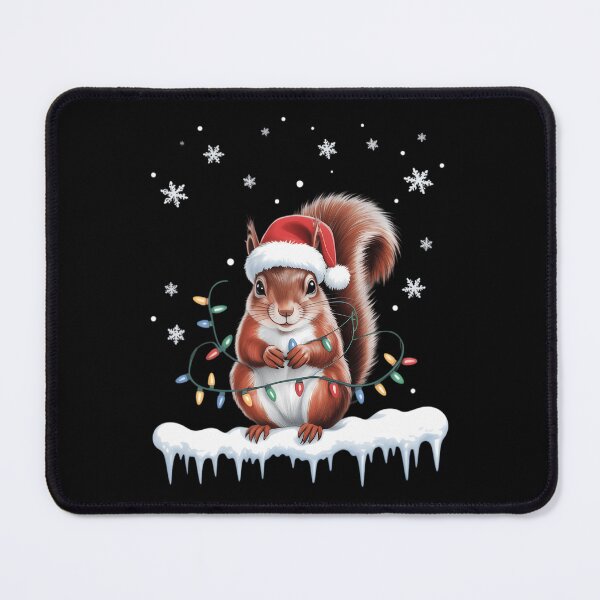 Item preview, Funny Santa Squirrel Christmas Lights Animals Lover designed and sold by Bandikonsalez.