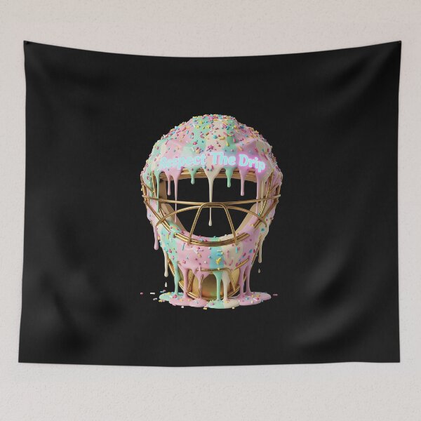 Item preview, Mens Baseball Ice Cream Drip Catcher_s mask  designed and sold by MOHITSALVI.