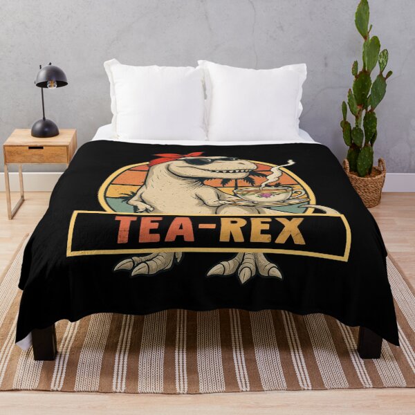 Item preview, Feminist Tea-Rex Dinosaur Retro T-Shirt designed and sold by LarryMBrown.