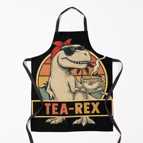 Item preview, Feminist Tea-Rex Dinosaur Retro T-Shirt designed and sold by LarryMBrown.