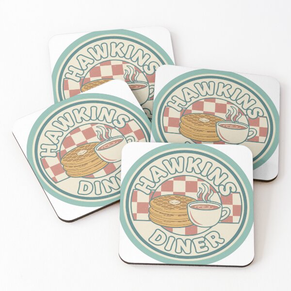 Item preview, Hawkins Dinner – Stranger Things Inspired Retro Design designed and sold by Fandom Universe.