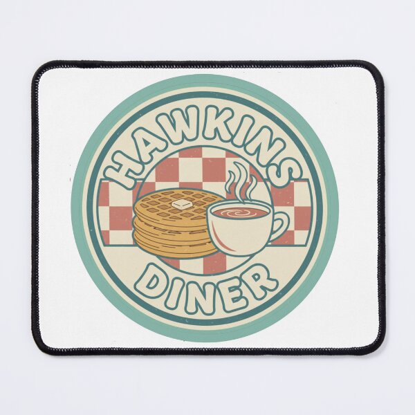 Item preview, Hawkins Dinner – Stranger Things Inspired Retro Design designed and sold by Fandom Universe.