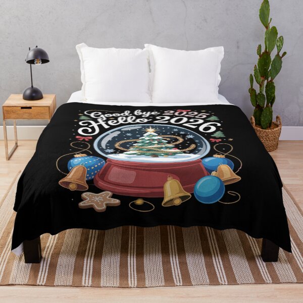 Item preview, Goodbye 2025 Hello 2026 Happy New Year Christmas Pajamas designed and sold by HuValverdeArt.