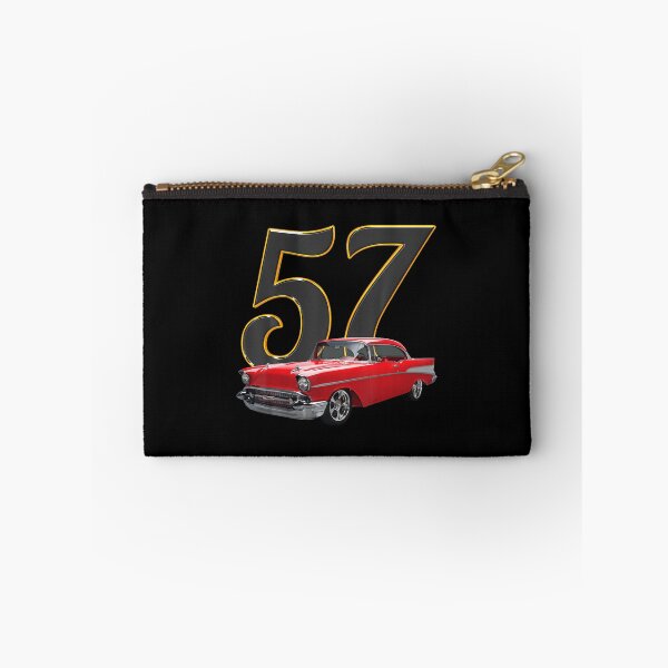 Item preview, 1957 57 Chevys Truck Bel Air Red Vintage Cars  designed and sold by ZackeryKuphal.