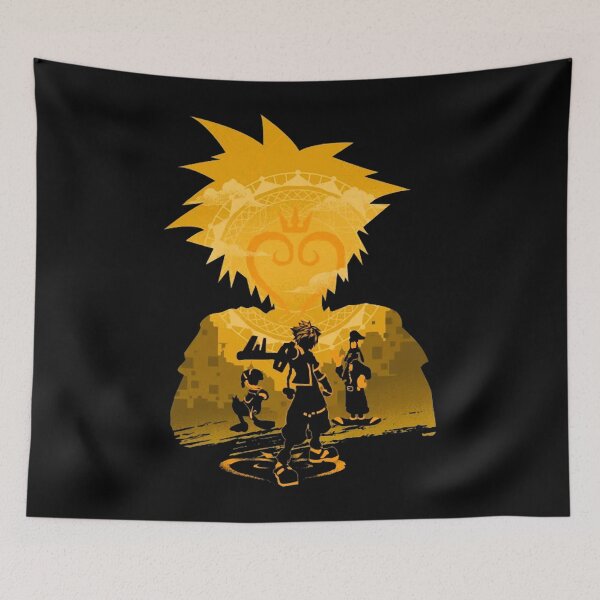 Item preview, Keyblade Protagonist Sora kingdom hearts  designed and sold by BerthasBrisen.