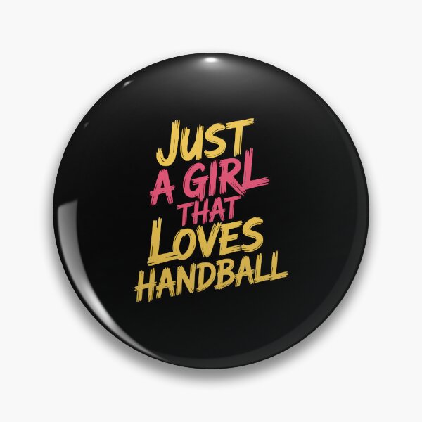 Item preview, Just A Girl Who Loves Handball designed and sold by jkrphoto.