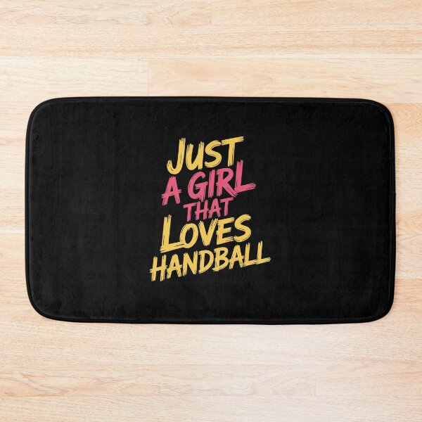 Item preview, Just A Girl Who Loves Handball designed and sold by jkrphoto.