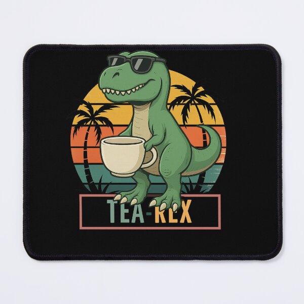 Item preview, Cute Tea-Rex Cartoon Dinosaur T-Shirt designed and sold by LarryMBrown.