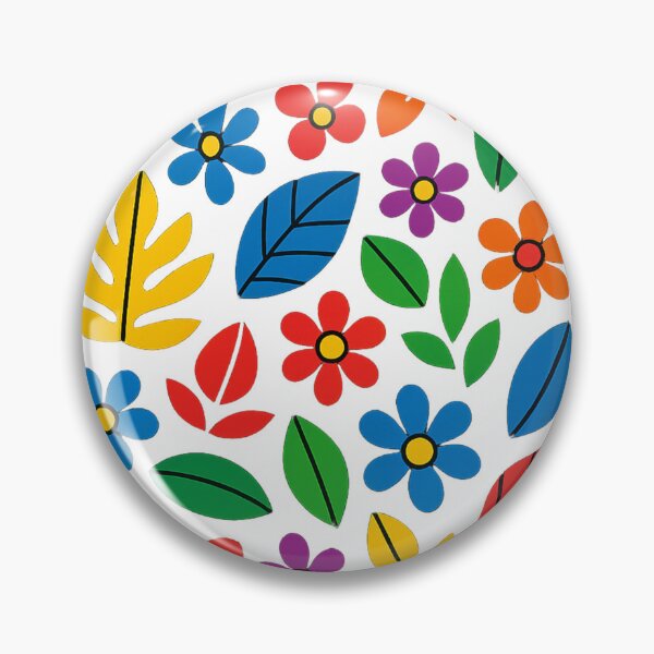 Item preview, Chromatic Garden – Colorful Leaf Pattern designed and sold by EugenioPrints.