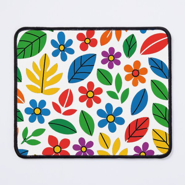 Item preview, Chromatic Garden – Colorful Leaf Pattern designed and sold by EugenioPrints.
