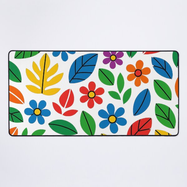 Item preview, Chromatic Garden – Colorful Leaf Pattern designed and sold by EugenioPrints.