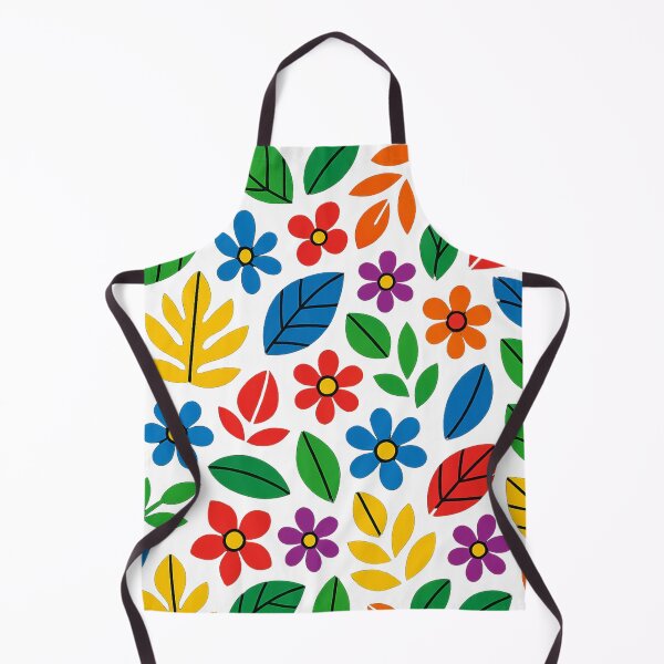 Item preview, Chromatic Garden – Colorful Leaf Pattern designed and sold by EugenioPrints.