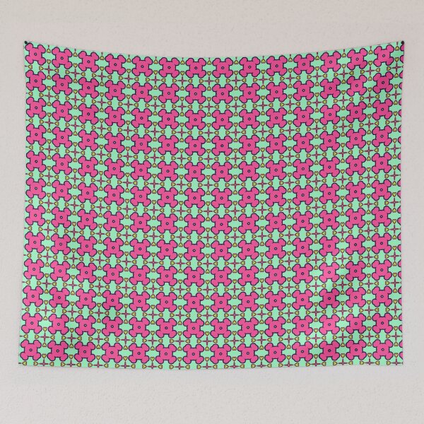 Item preview, flowers nature doodle botany daisy seamless colorful repeat pattern designed and sold by Abrahamjrnd.