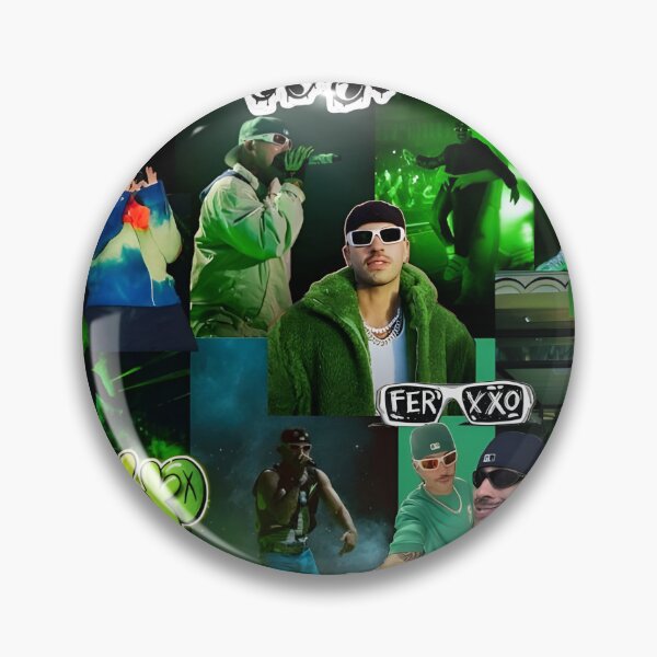 Item preview, Feid – Green Urbano Collage Aesthetic Design designed and sold by Aliyah Niko.