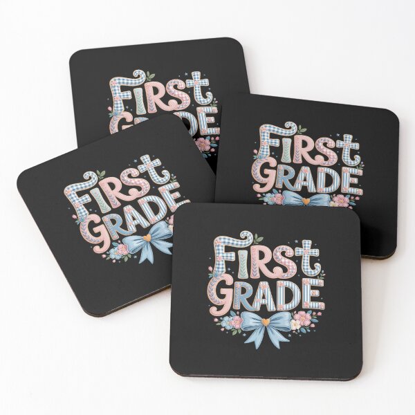 Item preview, Floral First Grade Back To School Teacher designed and sold by NewIdeasSArt.