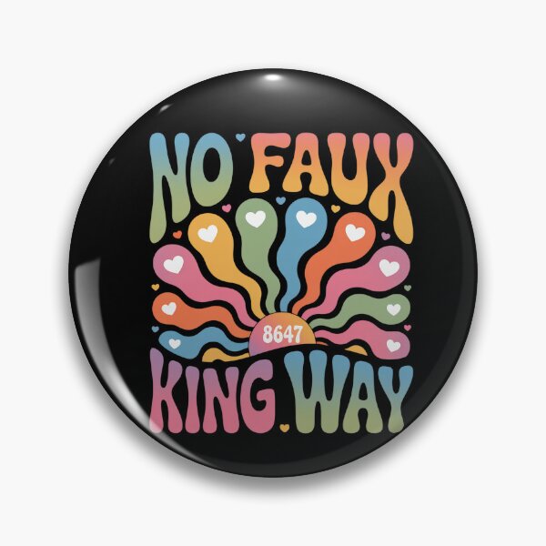 Item preview, Floral No Faux King Way 86 47 designed and sold by NewIdeasSArt.