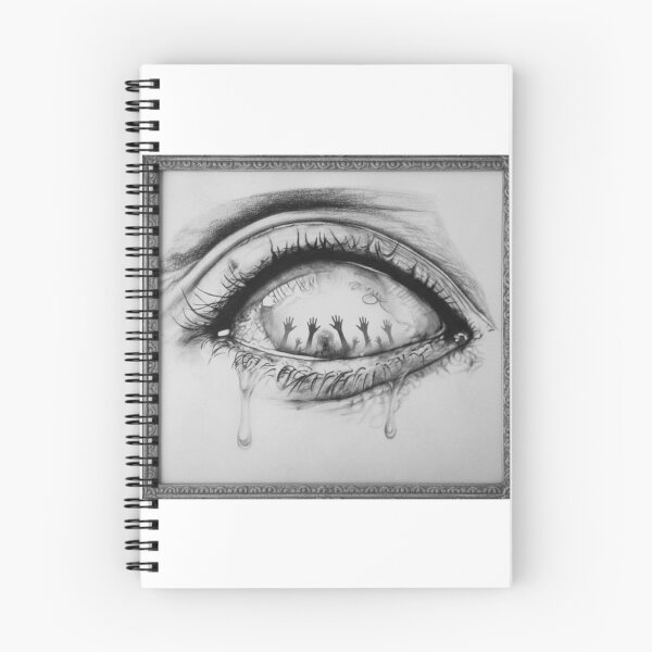 Item preview, Crying eye, loneliness,  vintage designed and sold by MrLeam.