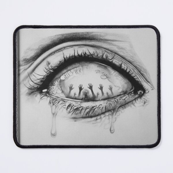 Item preview, Crying eye, loneliness,  vintage designed and sold by MrLeam.