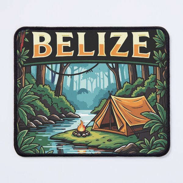 Item preview, Belize Camping designed and sold by BADNIS designs.