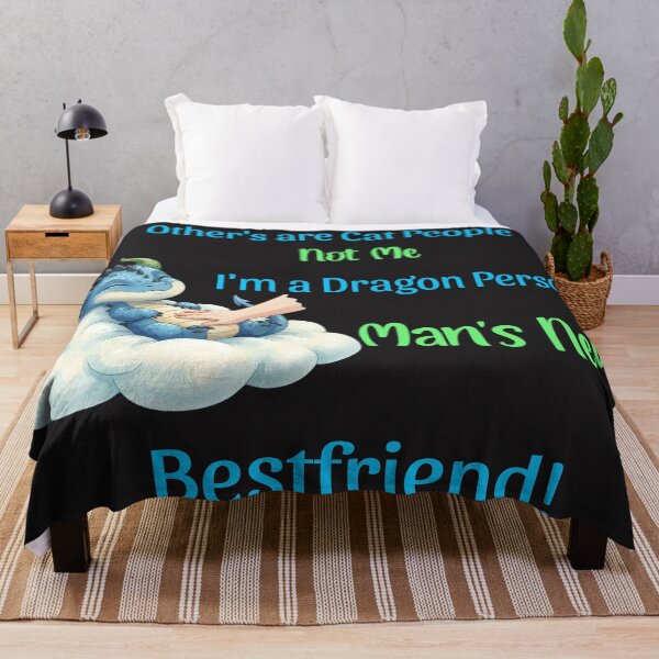 Item preview, 'm a Dragon Person Man's New Bestfriend Funny designed and sold by ArtisticDesignsbyLinda.