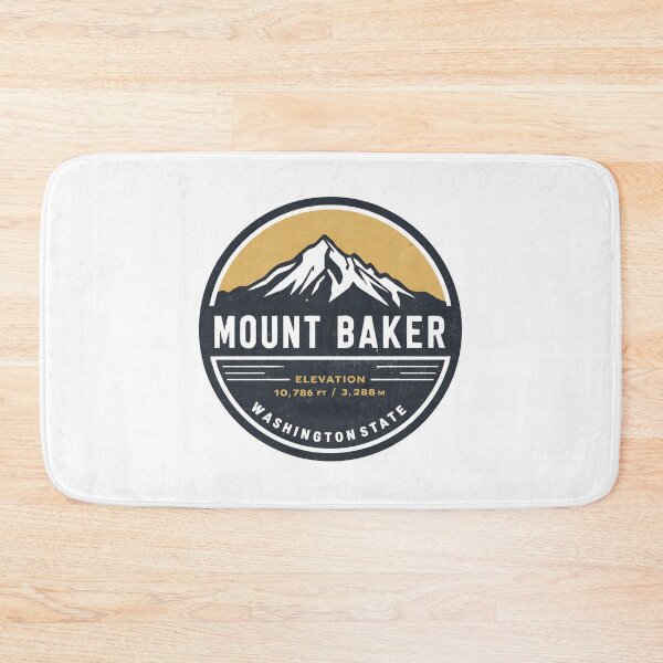 Item preview, Mount Baker - Washington State  designed and sold by GoodOldVintage.