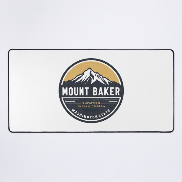 Item preview, Mount Baker - Washington State designed and sold by GoodOldVintage.