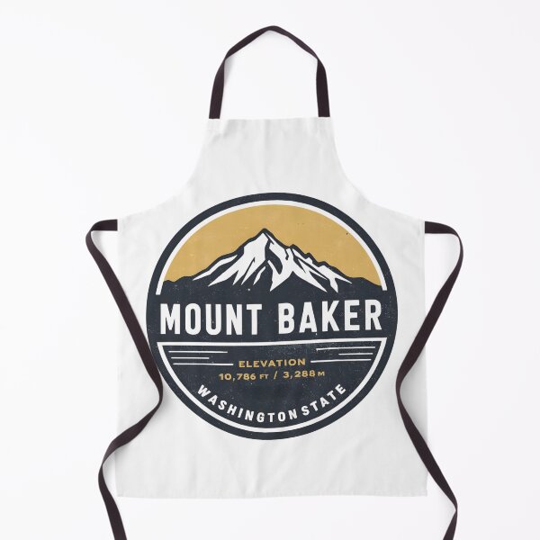 Item preview, Mount Baker - Washington State designed and sold by GoodOldVintage.