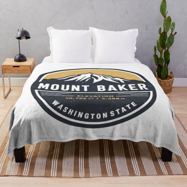 Item preview, Mount Baker - Washington State  designed and sold by GoodOldVintage.