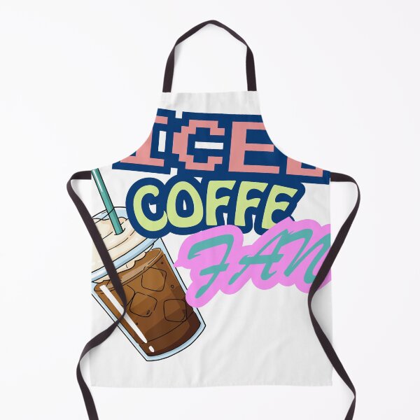 Item preview, Ice Coffee Fan: Cool Caffeine Lover Retro Aesthetic designed and sold by Akarshani  Rumeshika.